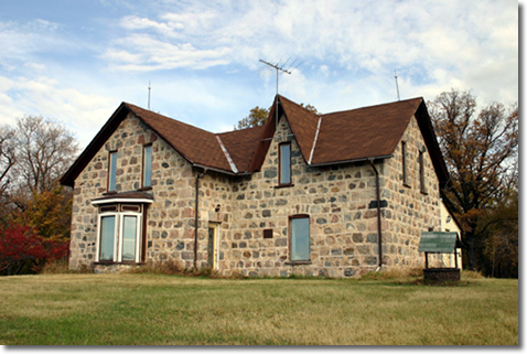 La maison McKenzie, près de Rapid City, est un exemple 